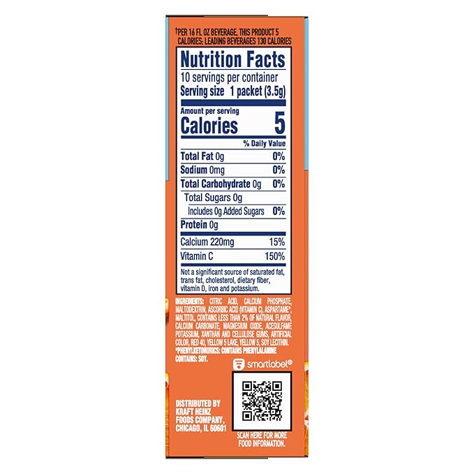 Crystal Light Drink Mix – Classic Orange On-The-Go with Vitamin C (10 CT) Pink Lemonade On-The-Go (10 CT) &amp Raspberry Ice Canister Drink Mix (Makes 12 Quarts) (Variety Pack)