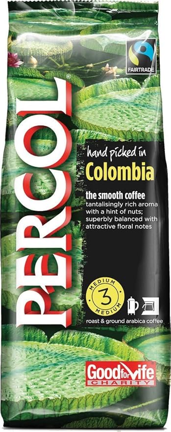 Percol - Colombia Roast and Ground Arabica Coffee - 227g