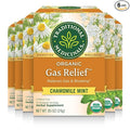 Traditional Medicinals Organic Gas Relief Digestive Tea (Pack of 6) - Relieves Gas &amp Bloating- 96 Tea Bags Total