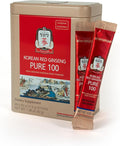 JungKwanJang Korean Red Ginseng Pure 100 - Panax Ginseng Powder Stick Supplements - Energy Boost &amp Immune Support - Vegan Caffeine Free Gluten Free &amp Non-GMO (Net Wt. 1.48 oz 28 Sticks)