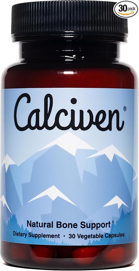 Natural Bone Support Supplement - Non-GMO Gluten-Free