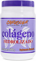 CAHUENGA Hydrolyzed Collagen Powder 500g - Unflavored Protein for Hair Skin Nails &amp Joints – Keto &amp Gluten-Free - Colageno Hidrolizado (Hydrolyzed Collagen) 500g