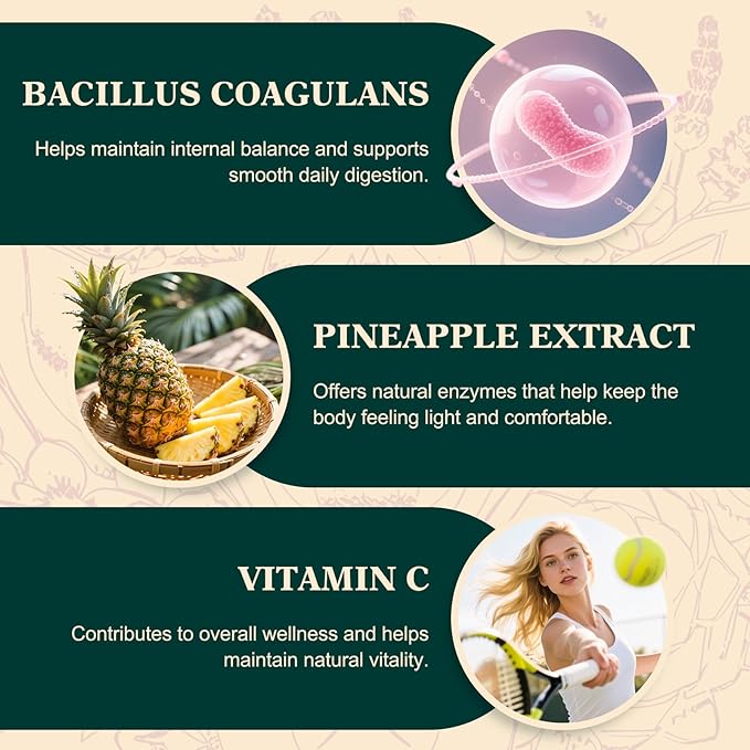 Probiotic Gummies for Women - Support for Feminine Wellness pH Balance Probiotic Formula Gluten-Free Vegan Tropical Pineapple Flavor 60 Gummies (30 Servings)