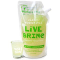 Olive My Pickle Probiotic Pickle Juice for Leg Cramps 19.5 oz | 1pk Live Brine Kosher Dill Pickle Juice Shots with Natural Probiotics &amp Digestive Enzymes for Gut Health - 13 Pickle Shots for Cramp