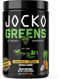 Jocko Fuel Daily Greens Powder - Premium Organic Greens Superfood Powder for Gut Health Digestion Bloating Immune Support with Spirulina Chlorella Digestive Enzymes &amp Probiotics - 30 Serving