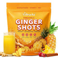 Juicing Ginger Shots Pineapple Ginger Turmeric Drink with Vitamin C Zinc &amp lron Superfood Juice Powder for Immunity &amp Digestion Support 30 Servings (Pineapple and Ginger)