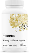 THORNE - Craving and Stress Support - 5-MTHF B Vitamins Folate &amp Plant Extracts to Support Sleep Cravings &amp Stress* - 30 Servings