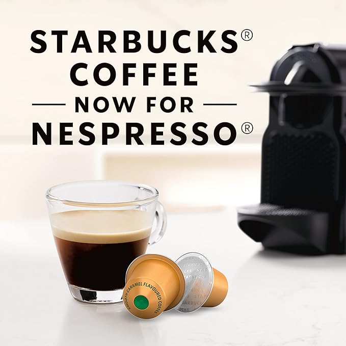 Starbucks by Nespresso Original Line Caramel Flavored Coffee 50-count Espresso Pods