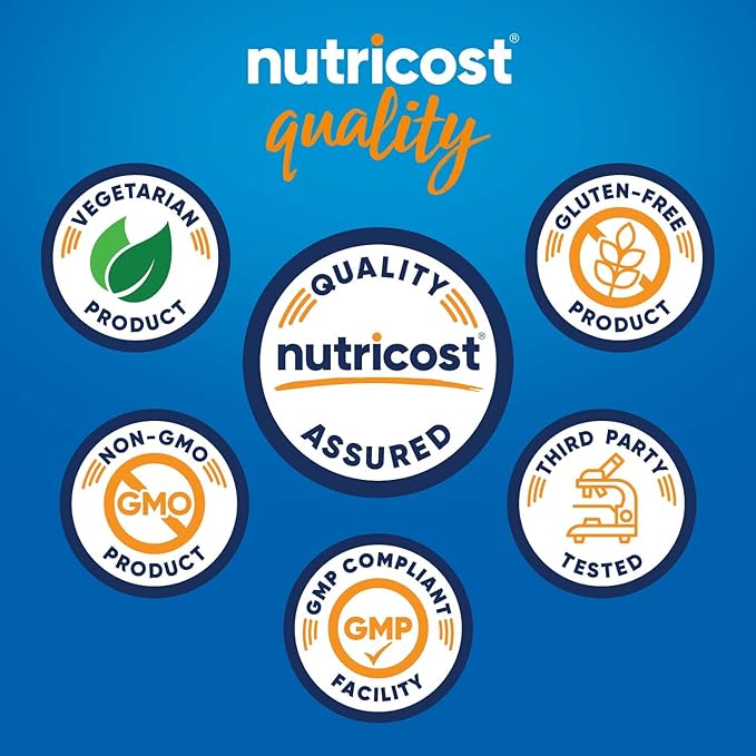 Nutricost Phosphatidylserine 400mg 120 Capsules - Soy Free 30 Servings Vegetarian Friendly Non-GMO Gluten Free (Pack of 2)
