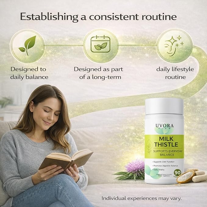 Milk Thistle Detox Botanical Blend for Daily Wellness Support — Includes Turmeric Inositol &amp Vitamin C — 60 Veg Capsules (1)
