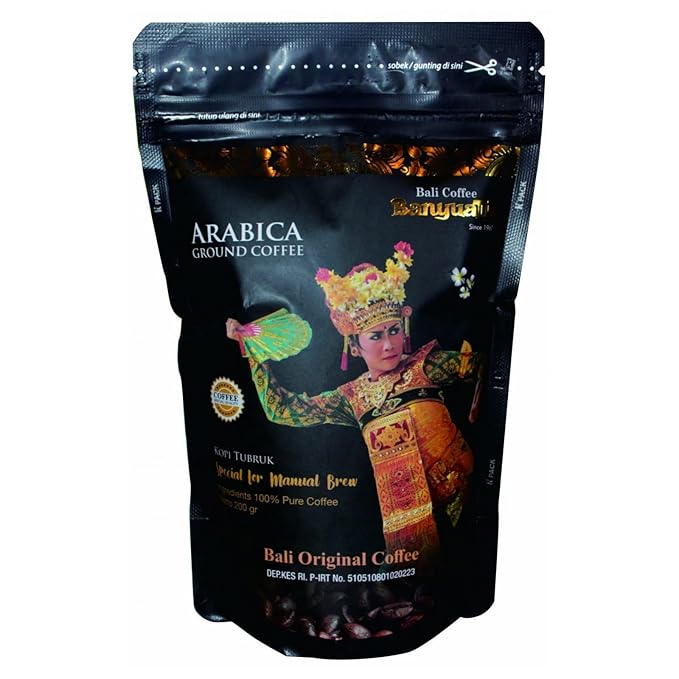 BanyuaTis Indonesia Coffee Arabica Ground Coffee Special for Manual Brew 200g