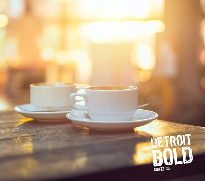 America's. Boldest. Coffee. Dark Roast - Whole Bean - 16 Ounce Bag - 100% Arabica - Detroit Bold Coffee Baseline Blend