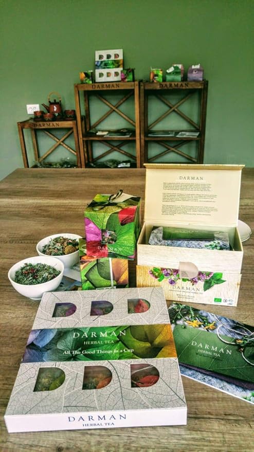 Armenian Herbal Tea Premium Collection – 27 Tea Bags Featuring 9 Distinct Wild Mountain Herb Blends | Carefully Curated Selection of Wild Thyme Mint Pomegranate Chamomile Lavender Rose Petals &am