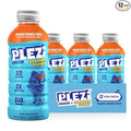 PLEZi Orange Mango Twist Hydration Drink x Stephen Curry - Sports Drinks with 2X Electrolytes - 500mg Potassium Low Sugar No Added Sugar - For Kids &amp Adults - 16.9 Fl Oz (12 Pack)