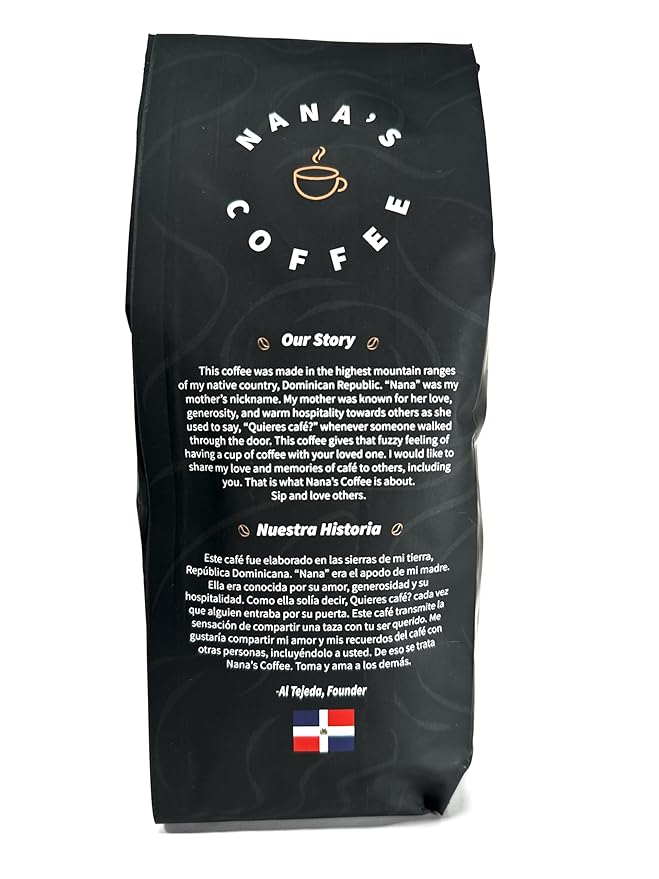 Nana's Coffee Premium Medium Roast Whole Bean Coffee 16 oz