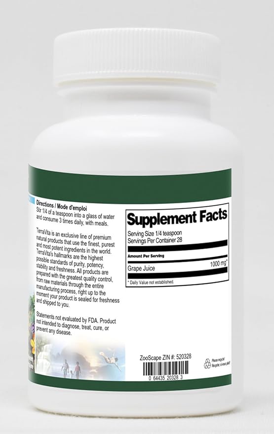 Grape Juice Powder (1 oz ZIN: 520328)