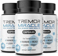 Tremor Miracle Capsules 3 Pack- Essential Tremor Herbal Capsule Supplement for Hands Legs Feet Head Tremors