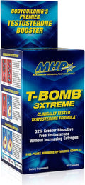 MHP T-Bomb 3xtreme Clinically Tested Testosterone Booster for Men Increase Libido 168 Count