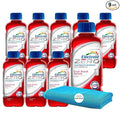 Electrolit Zero Fruit Punch Splash Hydration Drink with Electrolytes 21 fl oz Plastic Bottle 9 Pack + 1 Microfiber Cooling Towel by KOOL8SHOP Infinite Deals