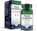 Purity Products Muscle Accelerator 650 mg Patented &amp Clinically Tested Muscle Accelerator Blend of Ayurvedic Herbal Extracts Promotes Strength Endurance + Muscle Growth - 60 Veg Caps