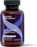 Neurobiologix Neuro Night Essentials Calming Nighttime Formula with GABA L-Theanine Valerian Root &amp Magnesium Supports Relaxation Emotional Balance &amp Wind-Down Routine 60 Vegetarian Capsule