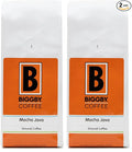 BIGGBY® Mocha Java Ground Coffee 12oz Bag Medium Roast (Pack of 2)
