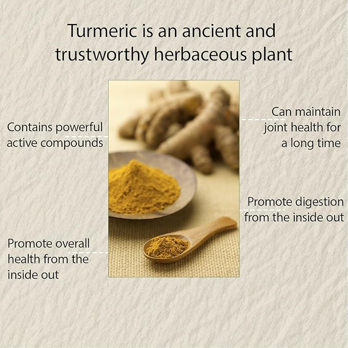 NIVELLE Turmeric Curcumin | Pure Turmeric Curcumin Supplement 1000mg | 95% Curcuminoids with Bee Propolis Ginger MCT Oil Fat Soluble Vitamin C &amp Black Pepper | 120 Capsules (2)