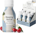 Sleep Aid Drink Melatonin Free Vegan No-Sugar Cherry Flavor (3.4 Fl Oz Pack of 6)