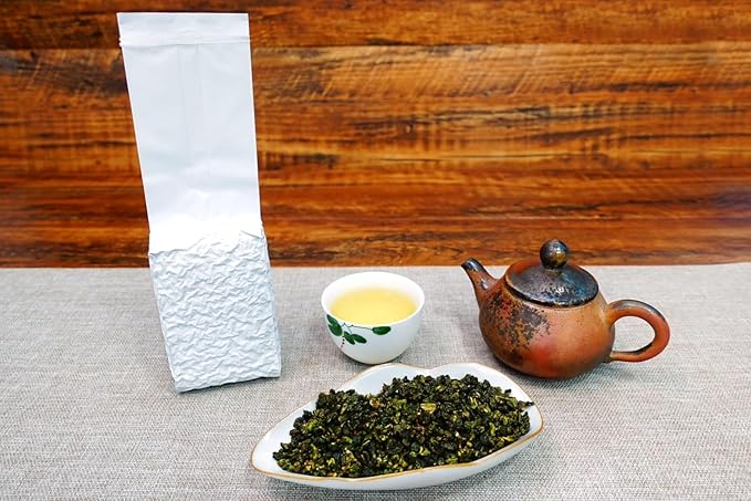 Xin Qing White Ginger Green Tea White Ginger Tea Loose Leaf Ginger Tea | Natural and not bitter 150g/5.3oz