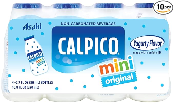 Calpico Mini Original 2.7 fz (Pack of 10)