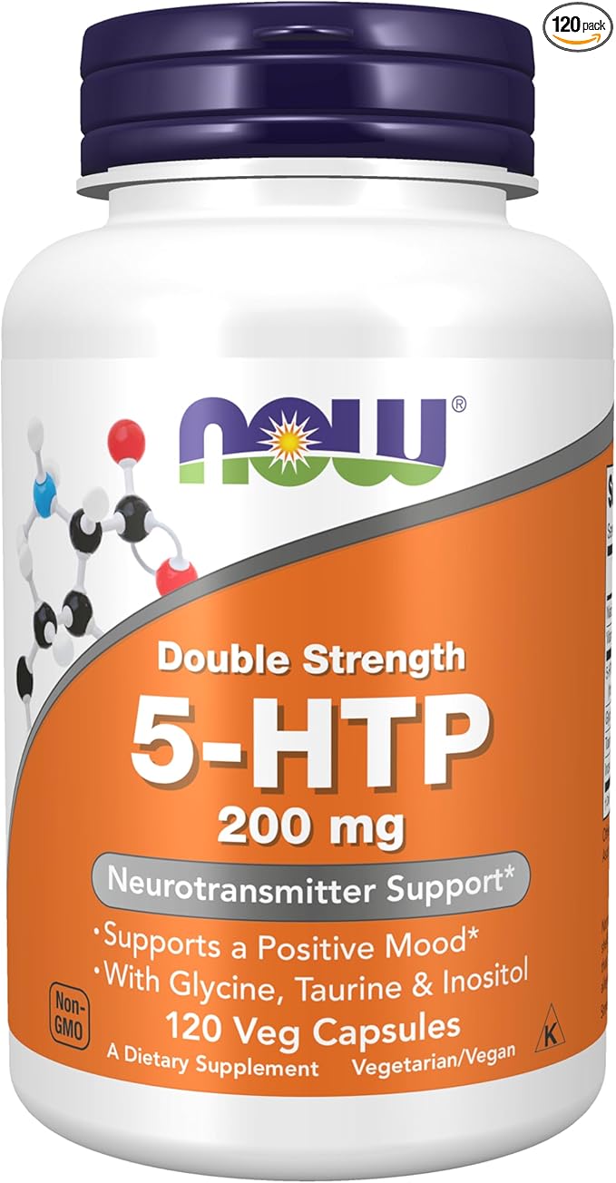 Now Foods 5-HTP 200 mg 120 VegCap