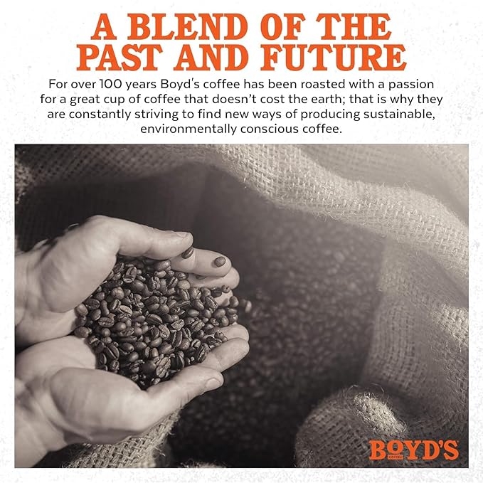 Boyd's Original Roast Ground Coffee Medium Roast 100% Arabica Coffee 12 Ounce (Pack of 6)
