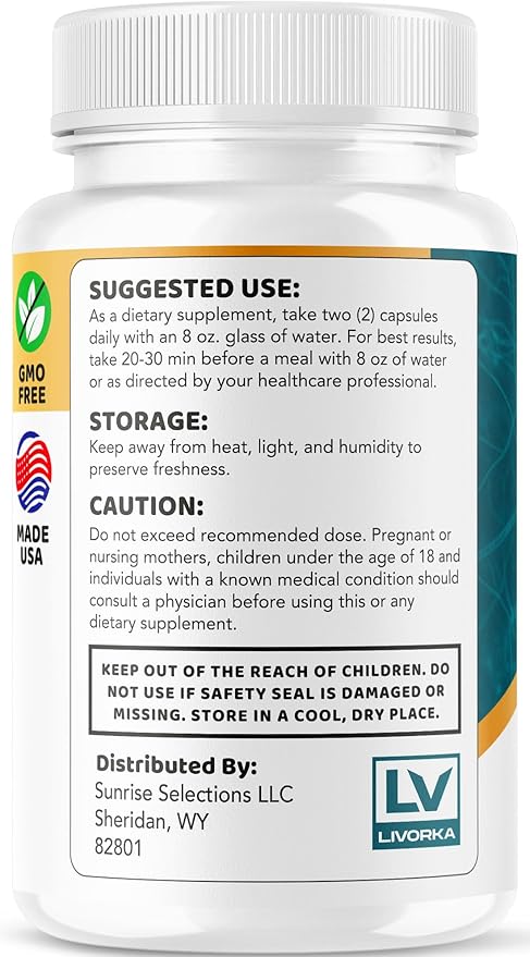 (2 Pack) Nerve Calm Capsules - Official NerveCalm Premium Formula Supplement Pills Advanced Support Formula for Wellness &amp Overall Health All Natural Nerve Calm Reviews 120 Capsules for 2 Month