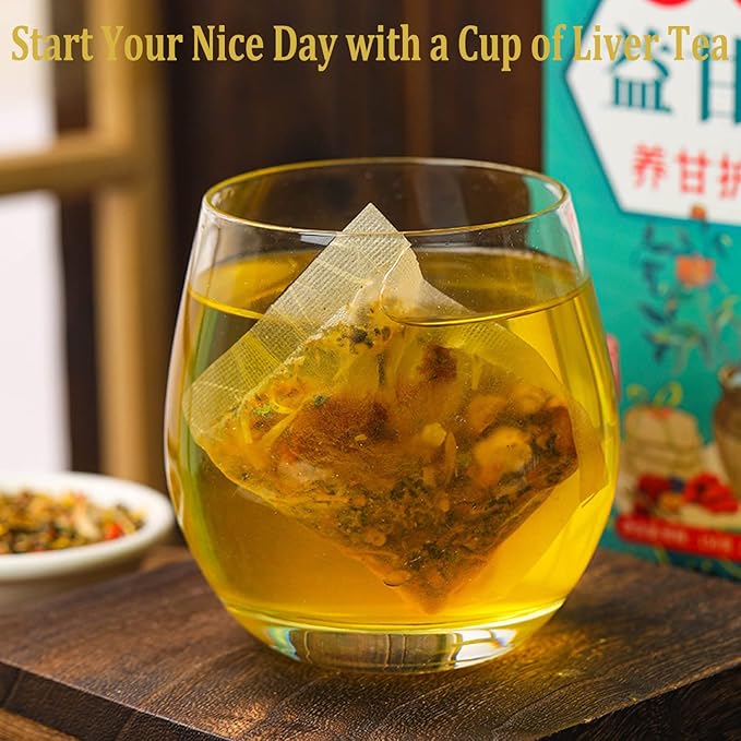 Nourishing Liver TeaDaily Liver Nourishing Tea with 18 Different Herbs for Healthy Liver (3 Boxes 90 Bags)