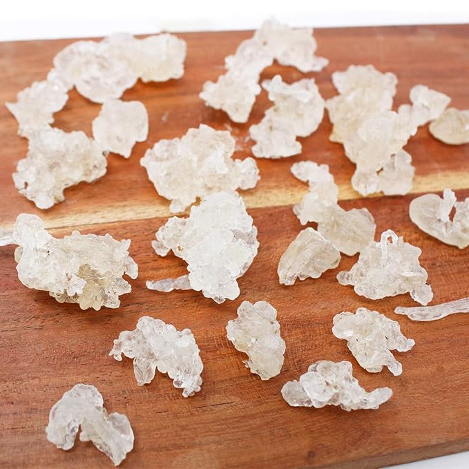 DABC OAK LAND 2 Pounds Natural Wild Tragacanth Gum Snow Swallow (Xueyan) 補水保濕 天然野生雪燕 2 X 16OZ bags Packed in USA