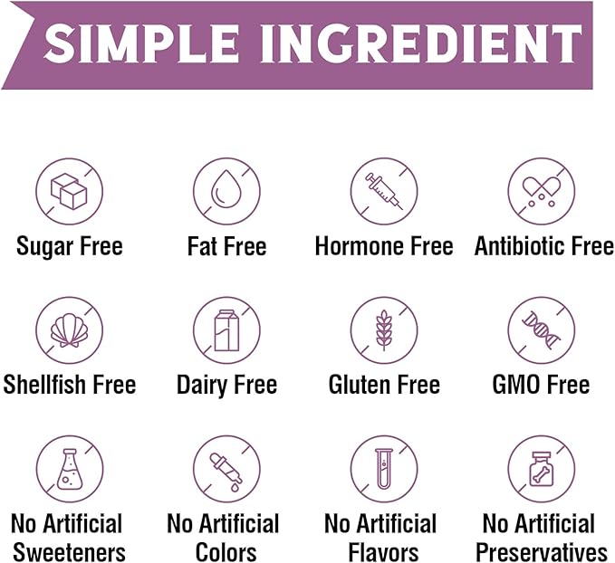 Multi Collagen Peptides Powder &amp Bovine Collagen Peptides Powder 8oz