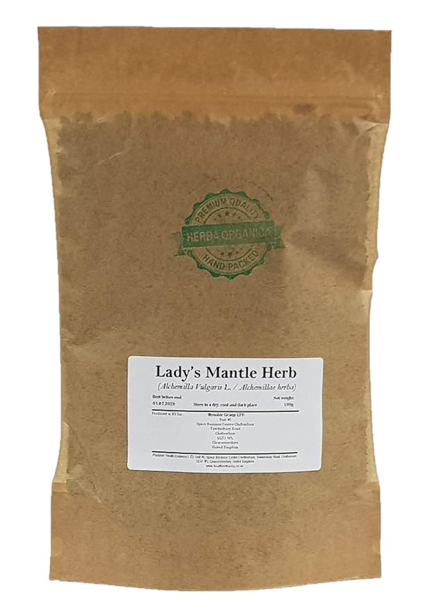 Herba Organica Lady's Mantle Herb - Alchemilla Vulgaris L - Herbal Tea (100g)