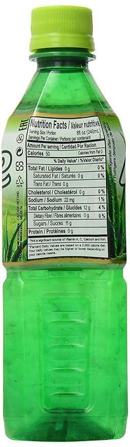 OKF Aloe Original Drink 16.9 Ounce (10 Pack)