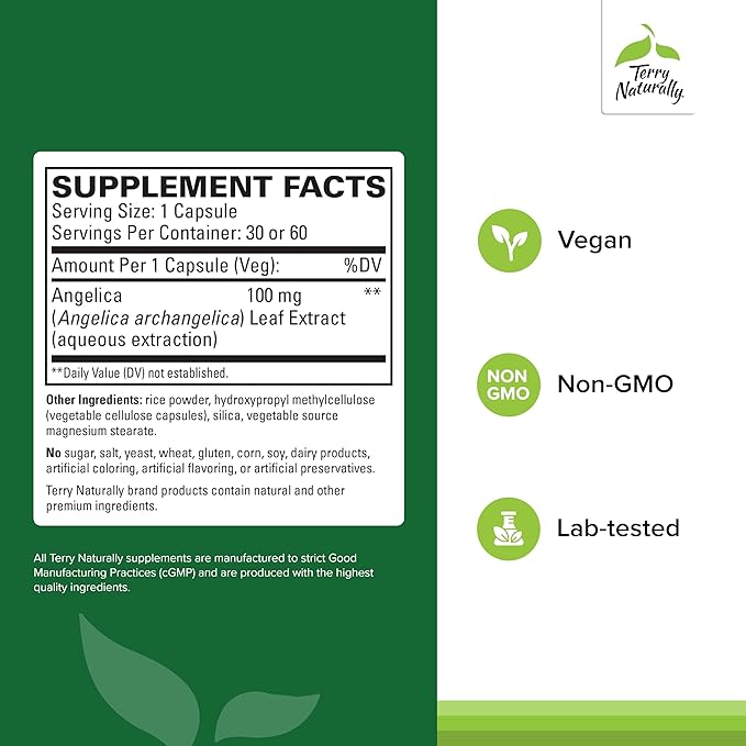 Terry Naturally SagePro Bladder - Bladder Support Supplement - Dietary Supplement with Angelica Leaf Extract - Vegan Capsules to Aid Urinary Tract Function &amp Health - 30 Capsules