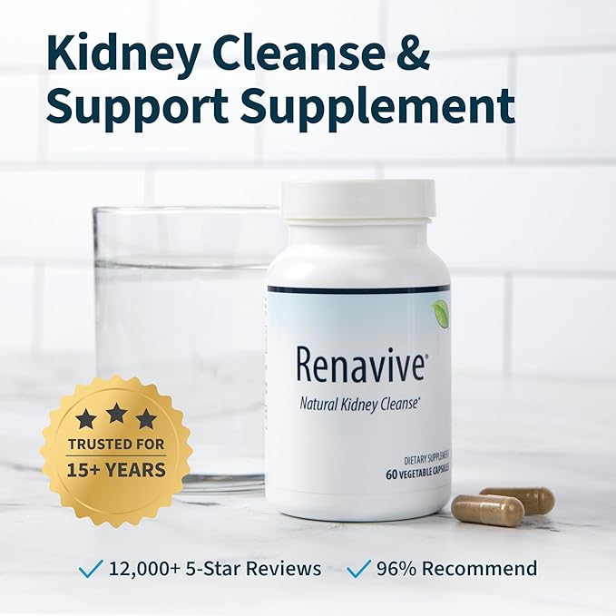 Kidney Cleanse - Premium Kidney Support Supplement with Chanca Piedra Stone Breaker - Supports Natural Cleansing &amp Urinary Tract Health - 60 Capsules