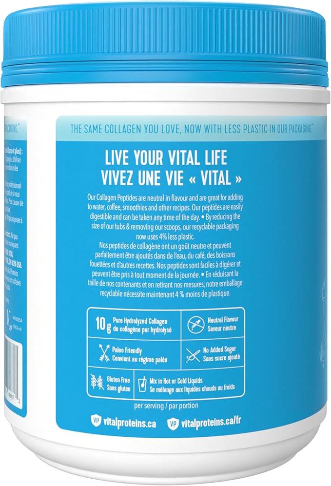 Vital Proteins Unflavoured Collagen Peptides 567 GR