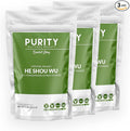 Certified Organic He Shou Wu - Large 5oz Bag of 30:1 Concentrated-Fo-ti - Organic Foti Extract- Fo ti He Shou Wu Organic (Pack of 3-15 Ounces)