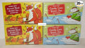 Trader Joe's2 Harvest Blend Herbal Tea Caffeine Free &amp Candy Cane Green Tea Decaffeinated 20 Tea Bags (Four Boxes)