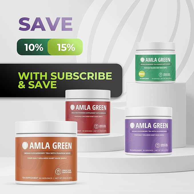 Amla Powder &amp Immunity Blend Superfood Supplement with Elderberry 20x Ultra Concentrated Amla Immune Support Made with Ginger Cinnamon Peppermint Indian Gooseberries Immunity 30 Servings