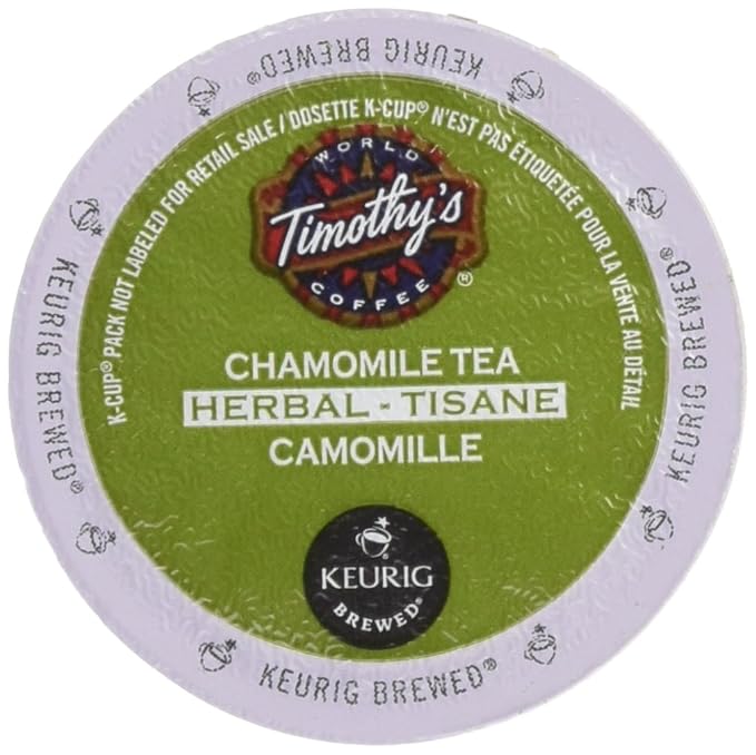 Timothy's World Coffee-K-Cups Chamomile Tea 24-Count
