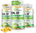Oil of Oregano 840 Softgel 2-in-1 Oregano Supplement for Immune Health with High Carvacrol &amp Thymoquinone Black Seed Oil | Plant Based Non-GMO | Antioxidant &amp Immune Support (3 Pack)
