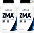 Nutricost ZMA 180 Capsules - Non-GMO and Gluten Free ZMA Supplement (Pack of 2)