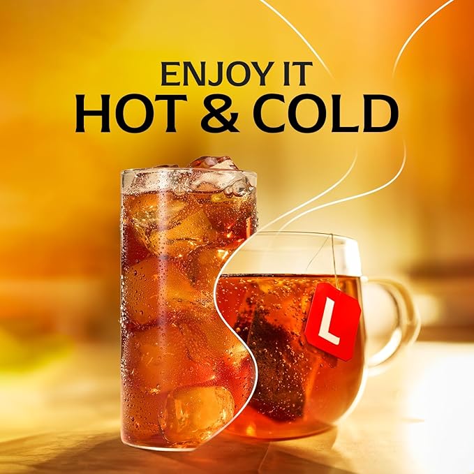 Lipton Decaf Black Tea Bags Hot or Iced Tea 600 Total Bags (50ct - Pack of 12)