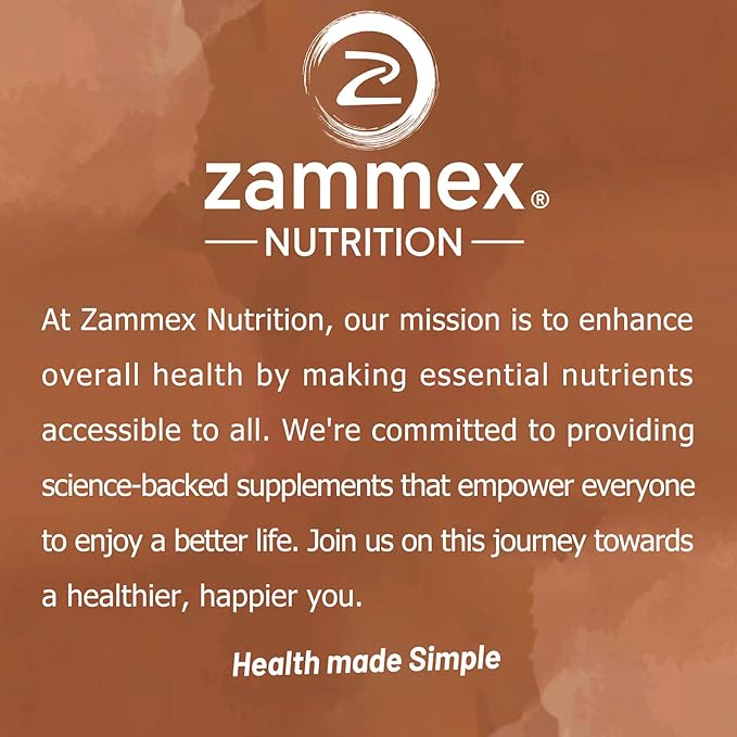 Zammex Multi Collagen Protein Powder Type I &amp III &amp V &amp X Hydrolyzed Collagen Peptides for Women &amp Men Supports Hair and Skin Gut Health 41 Servings Chocolate