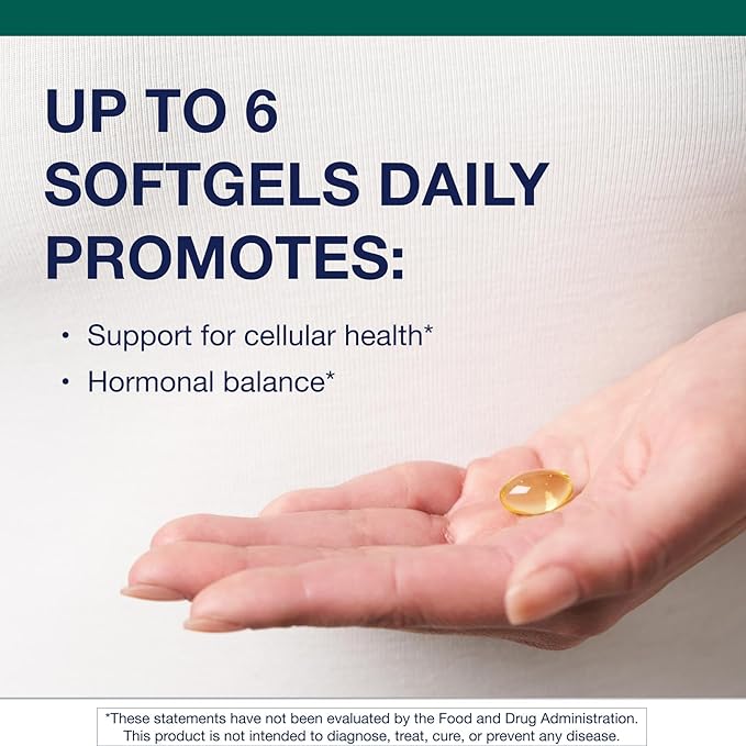 Metagenics OmegaGenics Evening Primrose Oil - 419 mg Omega-6 with 50 mg GLA - Supports Skin Hormonal PMS Menopause &amp Immune Health* - Non-GMO Gluten-Free - GMP Certified Facility - 90 Softgels